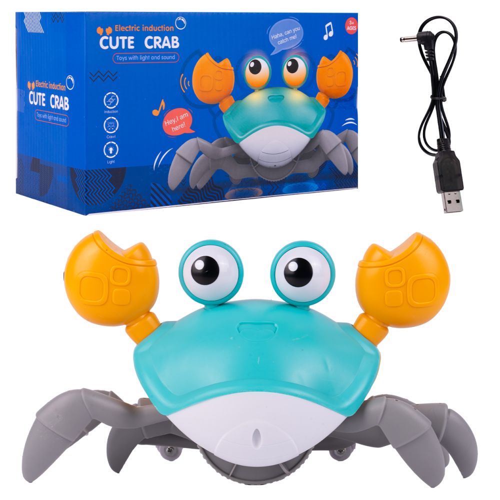 Krab pełzający interaktywny + akumulator