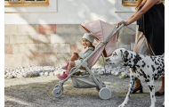 Sportinis vežimėlis Elodie Details MONDO + apsauginis lankelis, Blushing Pink-Vaikiški vežimėliai, Sportiniai vežimėliai-e-vaika