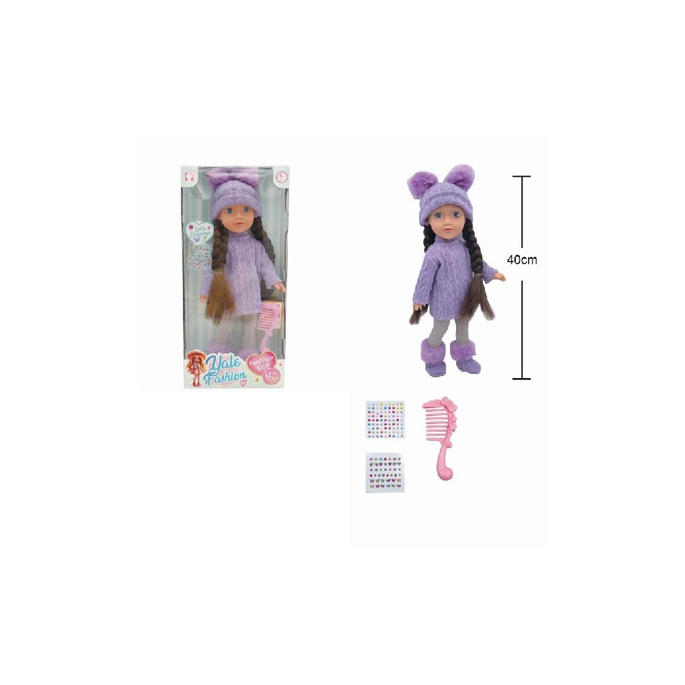 Lėlė 30 cm +priedai +gėrimai+prekės-Žaislai, Lėlės ir jų priedai, Lėlės-e-vaikas