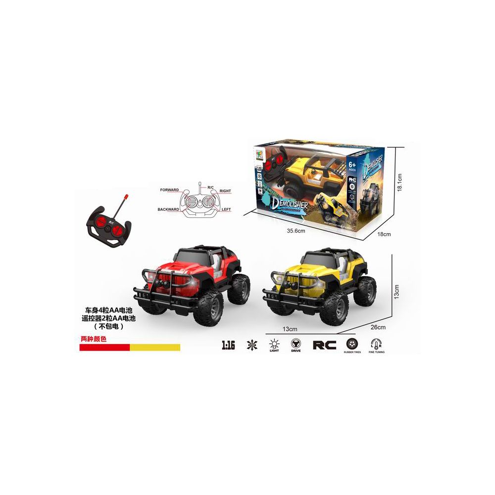Jeep zdalnie sterowany 1:16