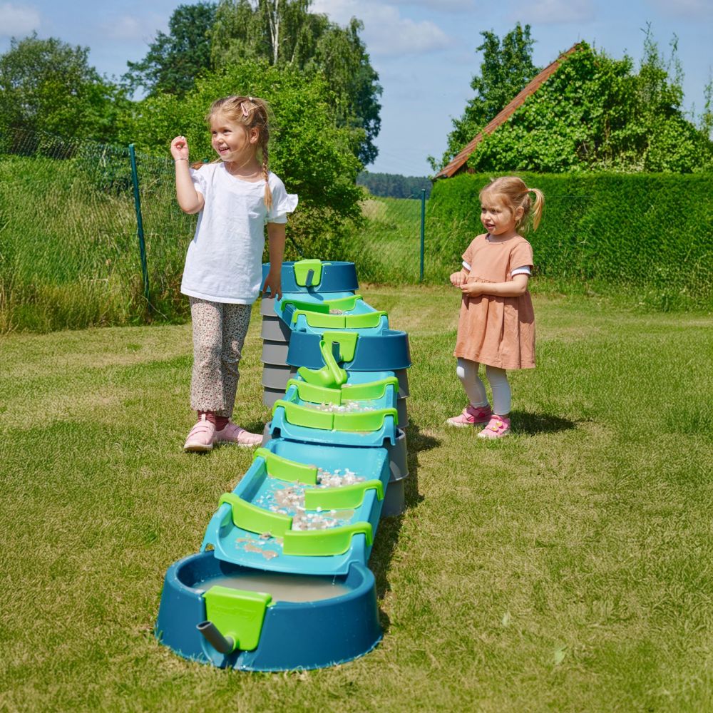 Vandens trasos rinkinys AquaPlay 39 el.-Žaislai, Lauko žaislai, Vandens ir smėlio žaislai, Žaidimų aikštelės, Smėlio ir vandens 