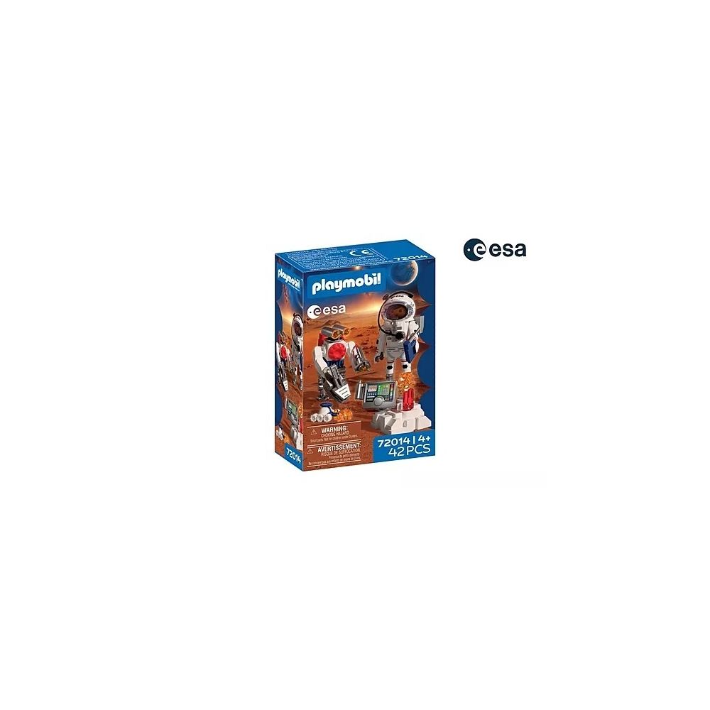 Konstruktorius Playmobil - ESA: Astronaut with Robot (72014)-Žaislai, Konstruktoriai, Lego, statybiniai blokai-e-vaikas