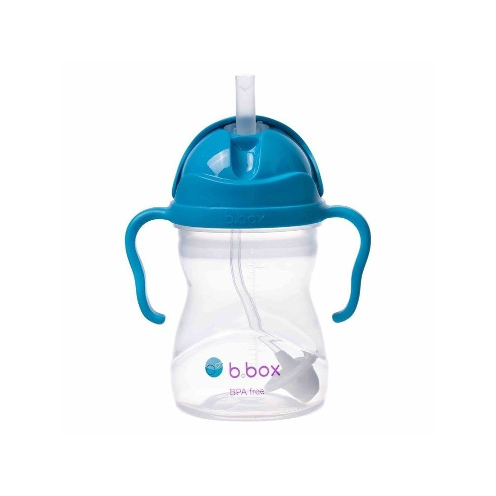 Bidon ze słomką 240ml kobalt. BBOX