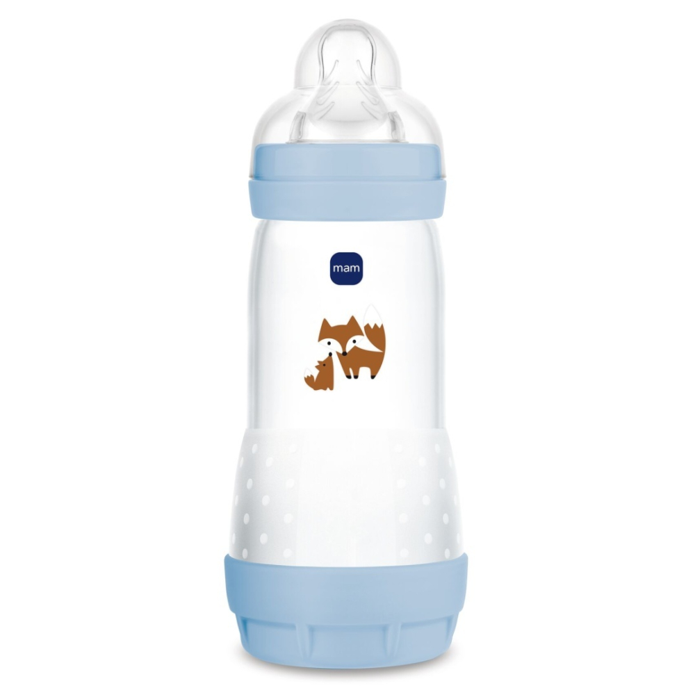 Buteliukas MAM Perfect Start su antikolikine apsauga, 260 ml Grounded in Nature-Maitinimui, Buteliukai ir žindukai-e-vaikas