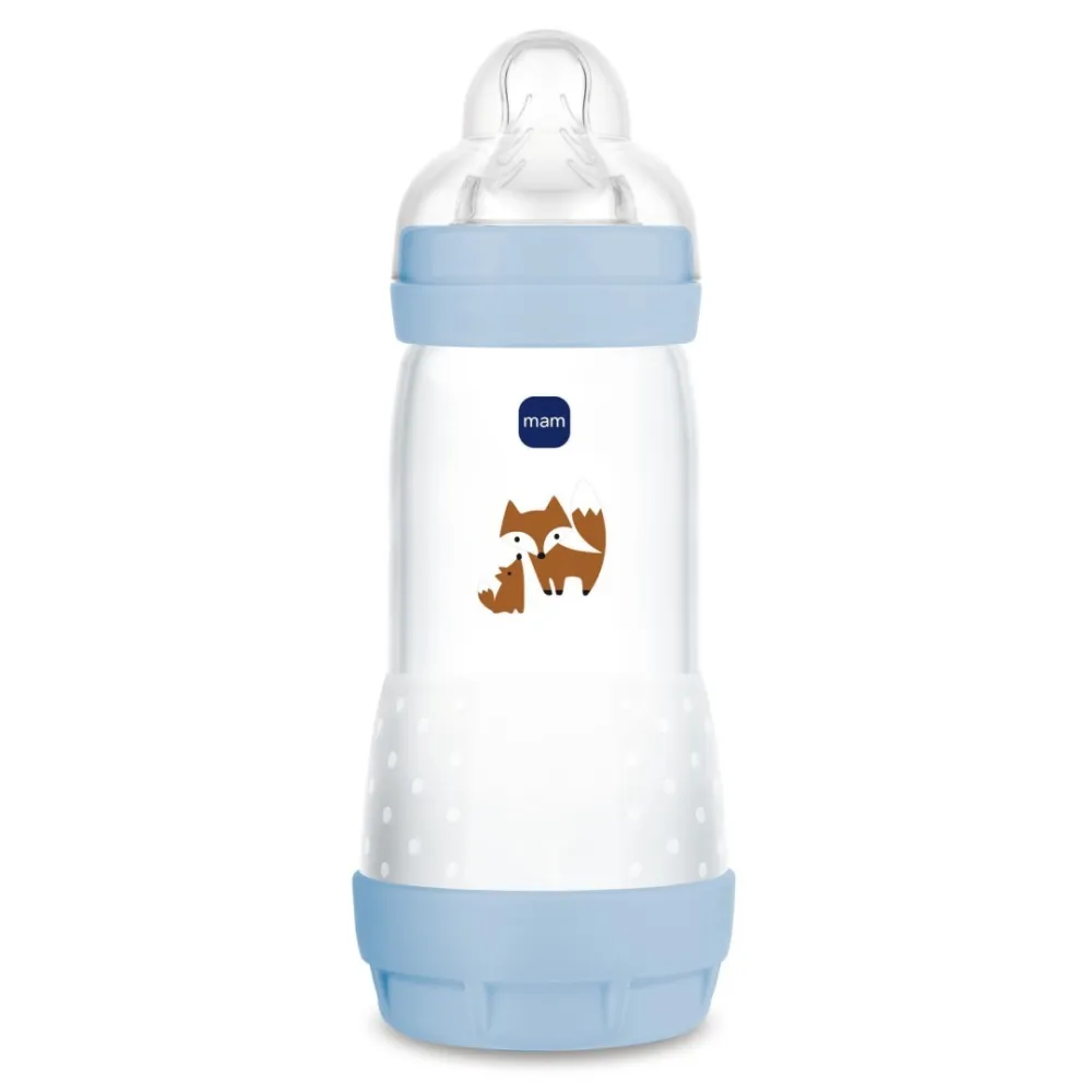 Buteliukas MAM Perfect Start su antikolikine apsauga, 260 ml Grounded in Nature-Maitinimui, Buteliukai ir žindukai-e-vaikas