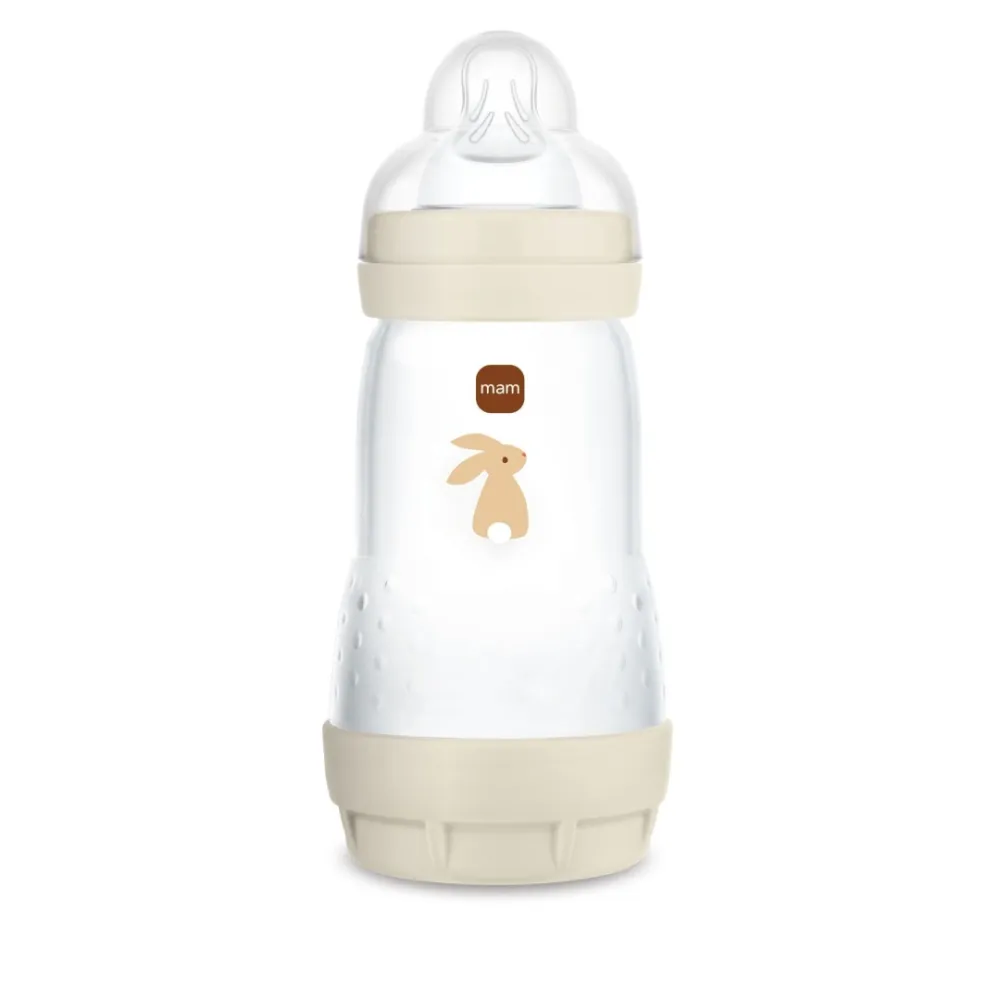 5946 PERFECT START ANTIKOLIKINIS BUTELIUKAS 260ML GROUNDED IN NATURE BEIGE-Maitinimui, Buteliukai ir žindukai-e-vaikas