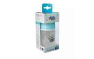Antikolikinis buteliukas Canpol Babies EasyStart EXOTIC ANIMALS 120ml mėlynas-Maitinimui, Buteliukai ir žindukai-e-vaikas