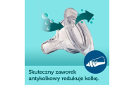 Antikolikinis buteliukas Canpol Babies EasyStart EXOTIC ANIMALS 120ml mėlynas-Maitinimui, Buteliukai ir žindukai-e-vaikas