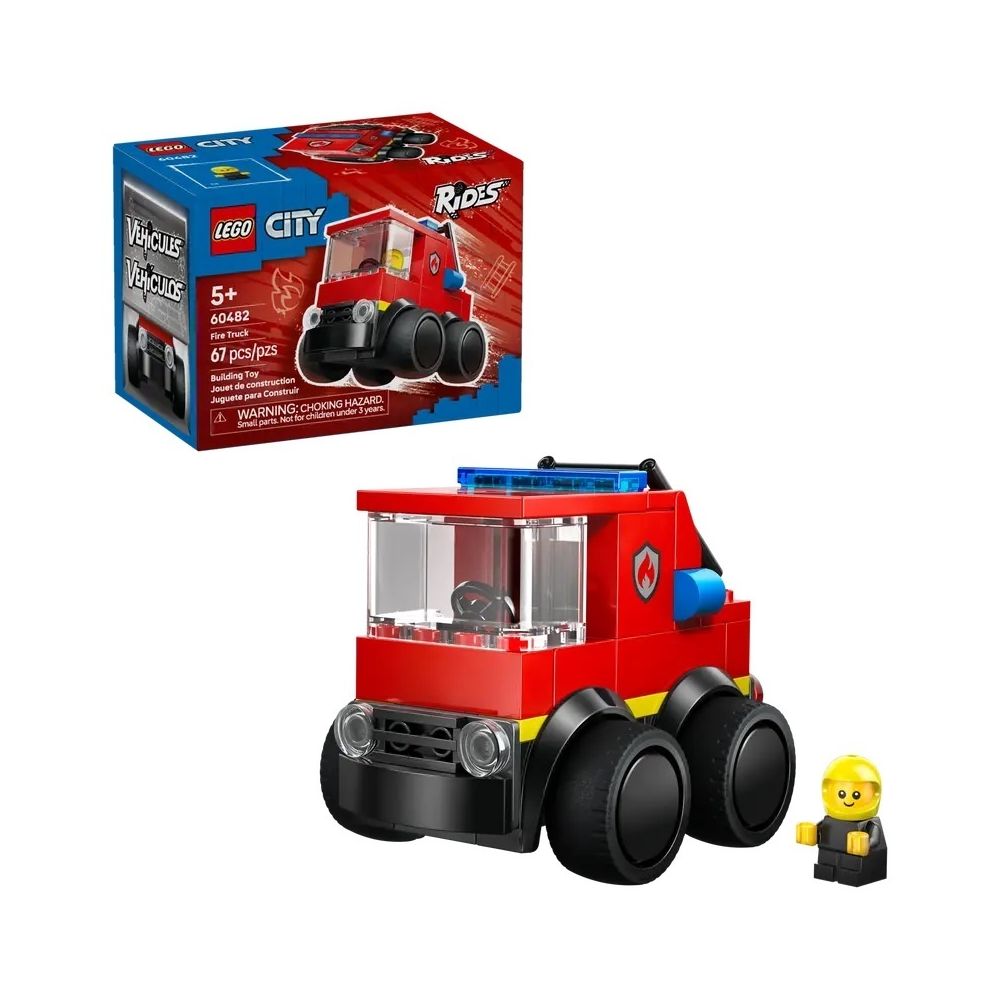 Konstruktorius Lego City Vehicles - Gaisrinės mašina-Žaislai, Konstruktoriai, Lego, statybiniai blokai-e-vaikas