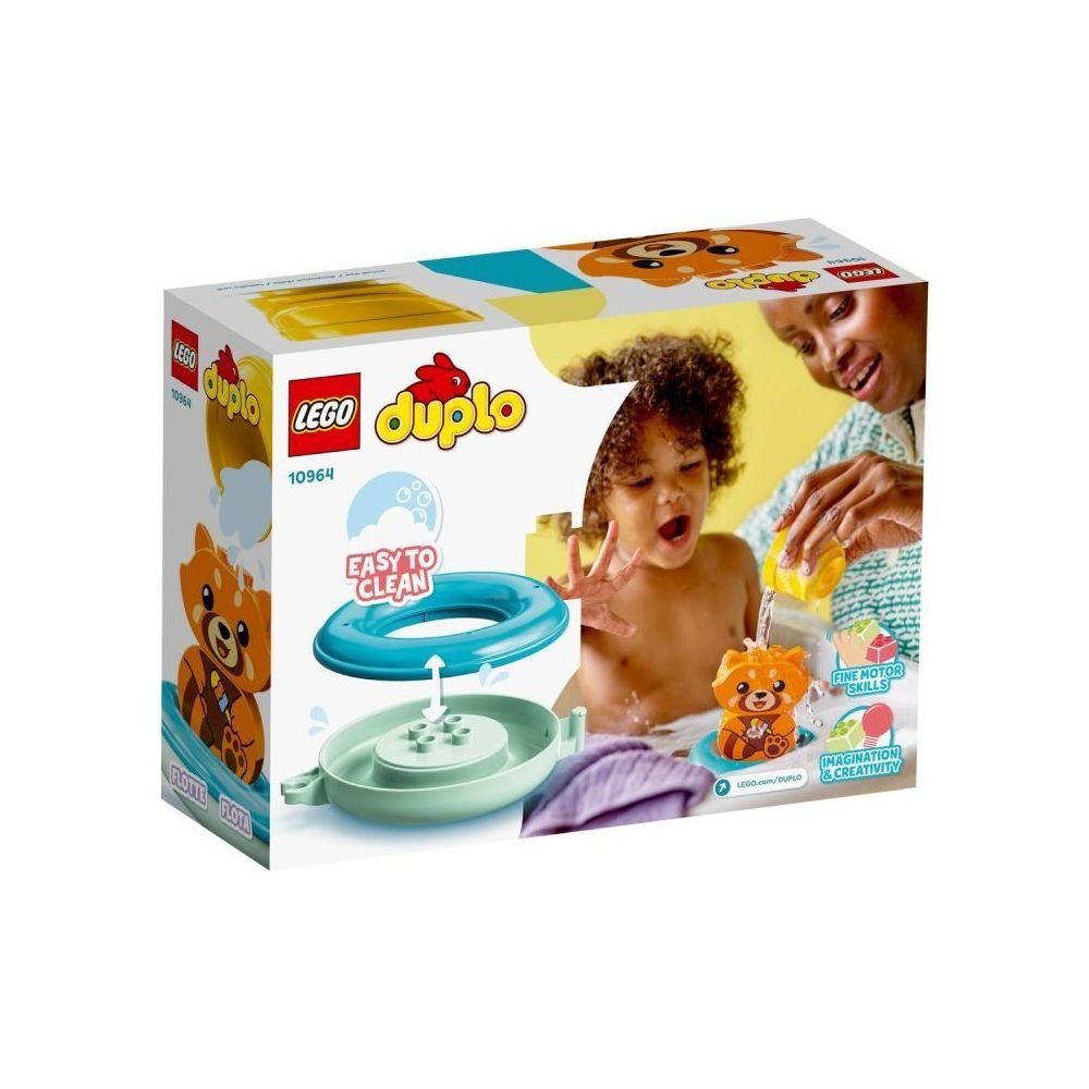Duplo pływająca czerwona panda LEGO