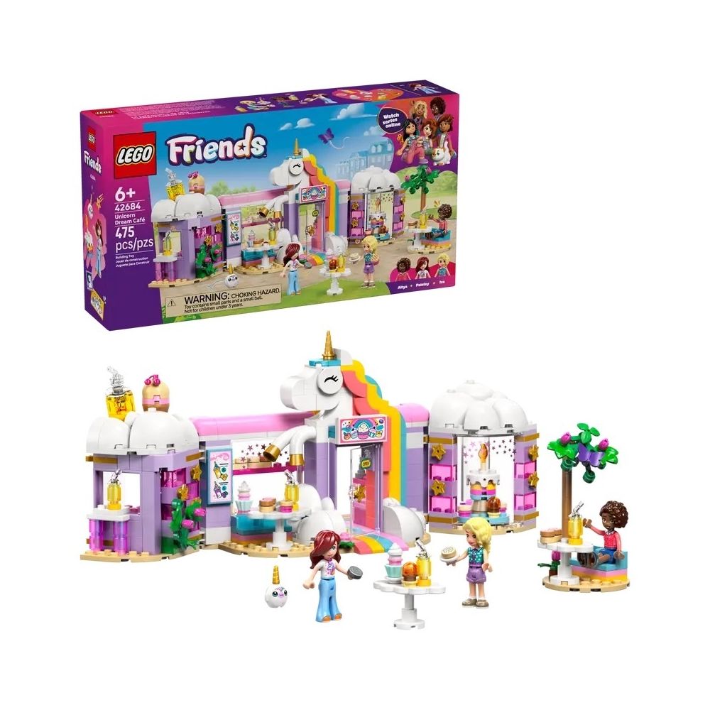 Konstruktorius Lego Friends Vienaragio kavinė (42684)-Žaislai, Konstruktoriai, Lego, statybiniai blokai-e-vaikas