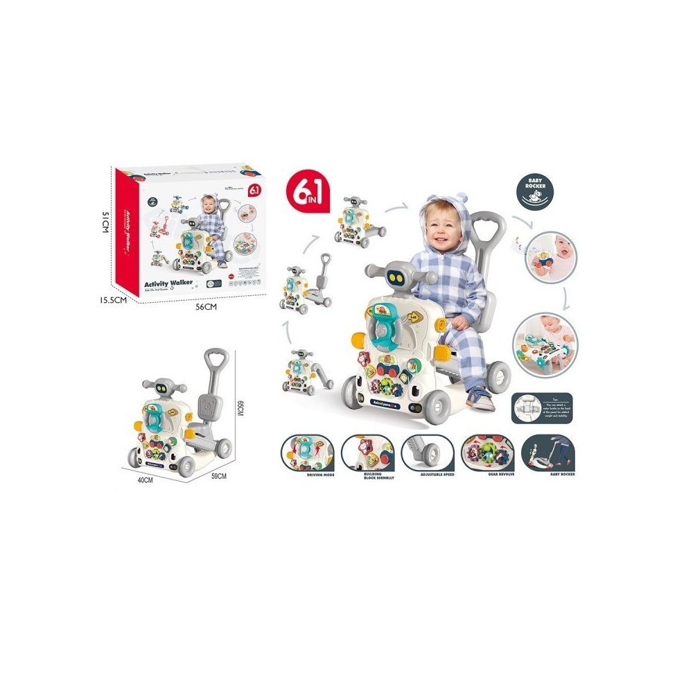 Stumdukas EUROBABY TOYS 6in1 EBZ6036-Judėjimui, Stumdukai-e-vaikas