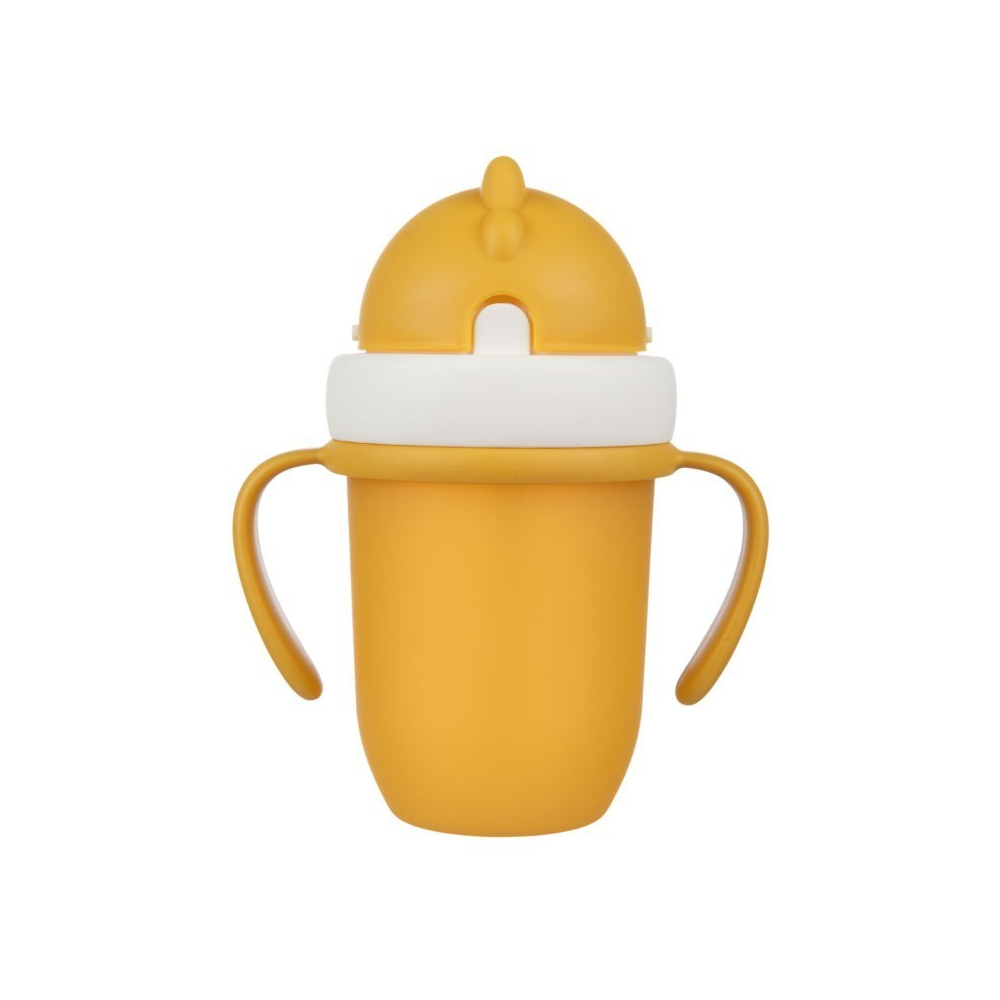 Kubek ze skł. sil. rurką 210ml CANPOL BABIES