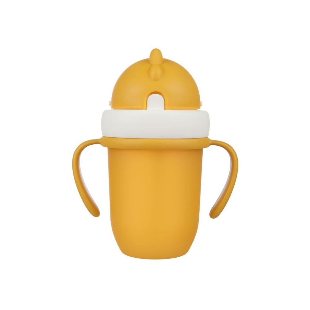 Kubek ze skł. sil. rurką 210ml CANPOL BABIES