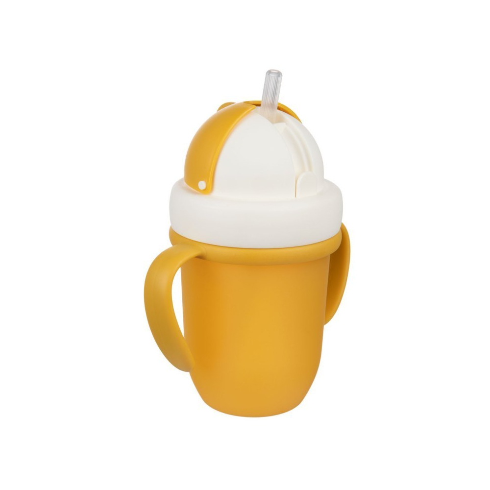 Kubek ze skł. sil. rurką 210ml CANPOL BABIES