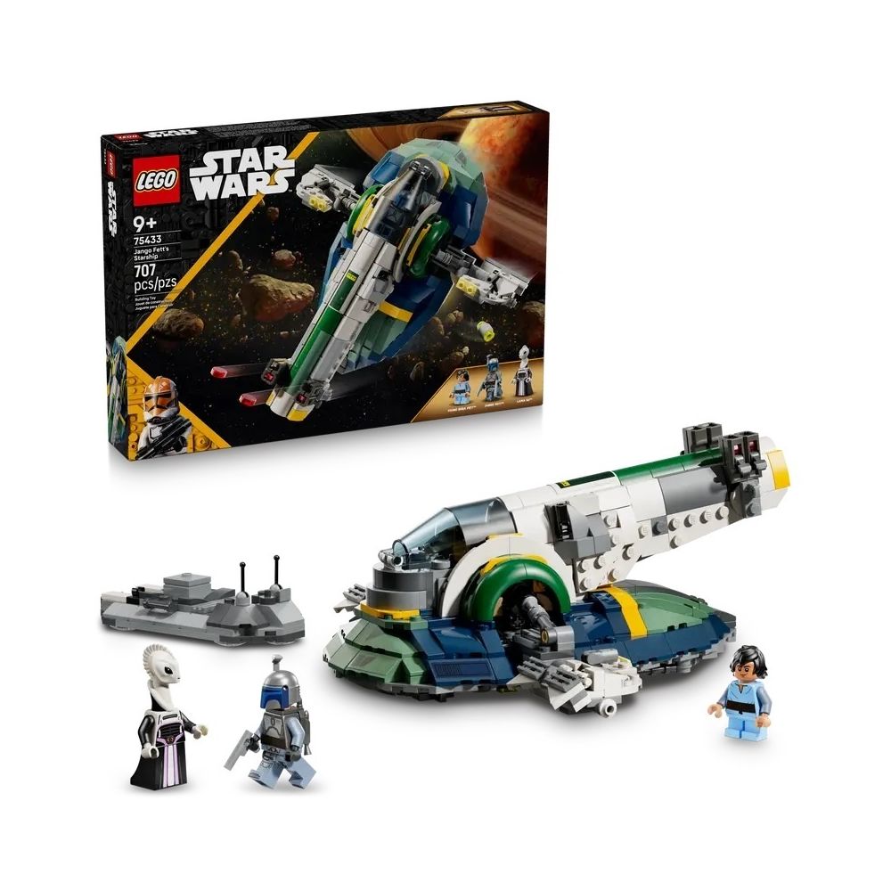 Konstruktorius Lego Jango Fetto erdvėlaivis (75433)-Žaislai, Konstruktoriai, Lego, statybiniai blokai-e-vaikas
