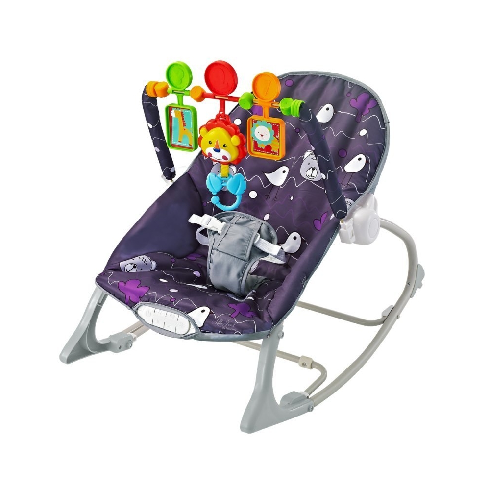 Leżaczek little forest purple EUROBABY