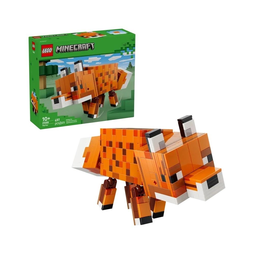 Konstruktorius Lego Fox rinkinio figūrėlė (21588)-Žaislai, Konstruktoriai, Lego, statybiniai blokai-e-vaikas