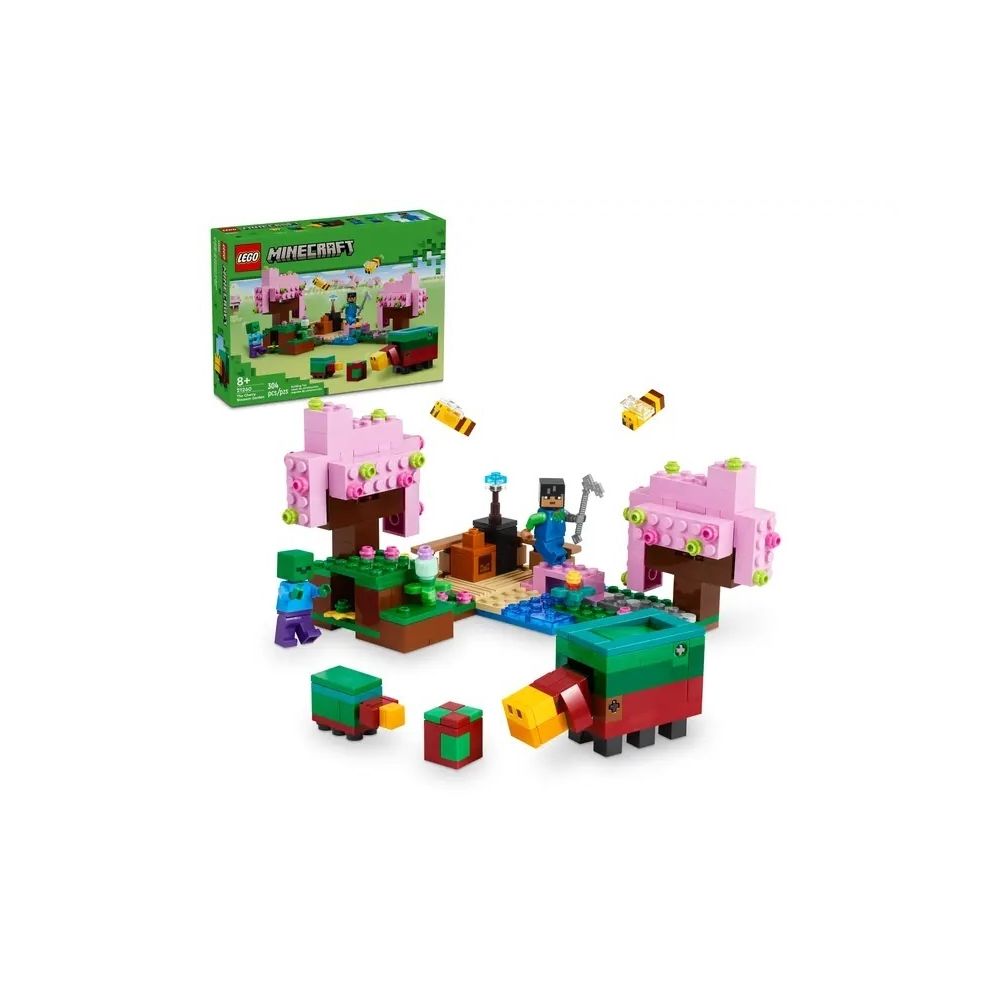 Konstruktorius Lego Minecraft Cherry Garden (21260)-Žaislai, Konstruktoriai, Lego, statybiniai blokai-e-vaikas