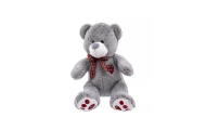 Miś plusz dn15-0013-40 grey EUROBABY ZABAWKI
