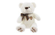 Miś plusz dn15-0016-50 white EUROBABY ZABAWKI