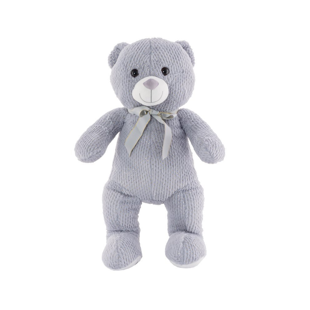 Pliušinis meškiukas dn20-0039-80 pilkas EUROBABY TOYS 80 cm-Žaislai, Minkšti žaislai-e-vaikas