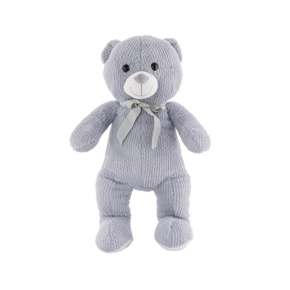 Pliušinis meškiukas dn20-0039-80 pilkas EUROBABY TOYS 80 cm-Žaislai, Minkšti žaislai-e-vaikas