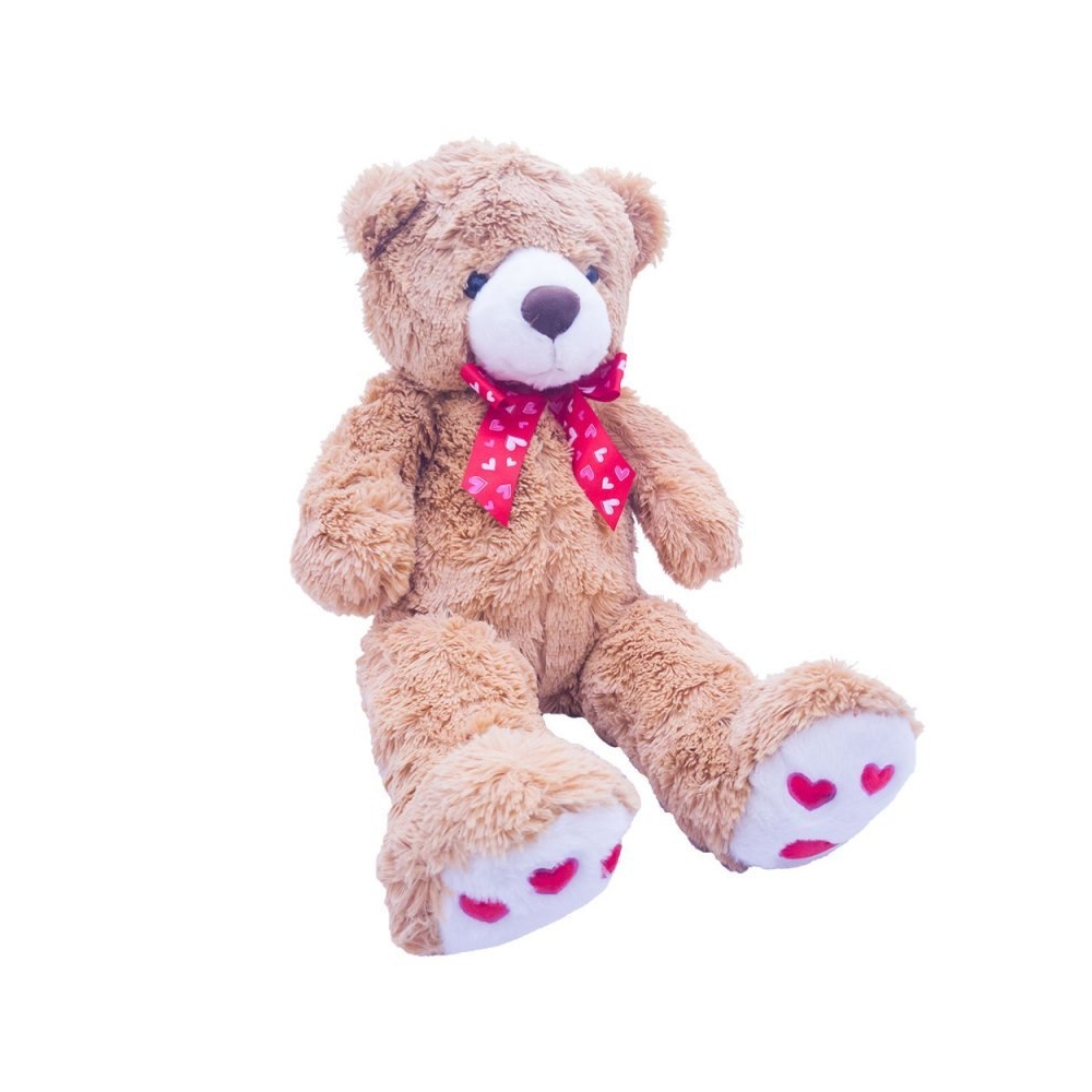 Pliušinis meškiukas dsc-07031-47 rudas EUROBABY TOYS 47 cm-Žaislai, Minkšti žaislai-e-vaikas