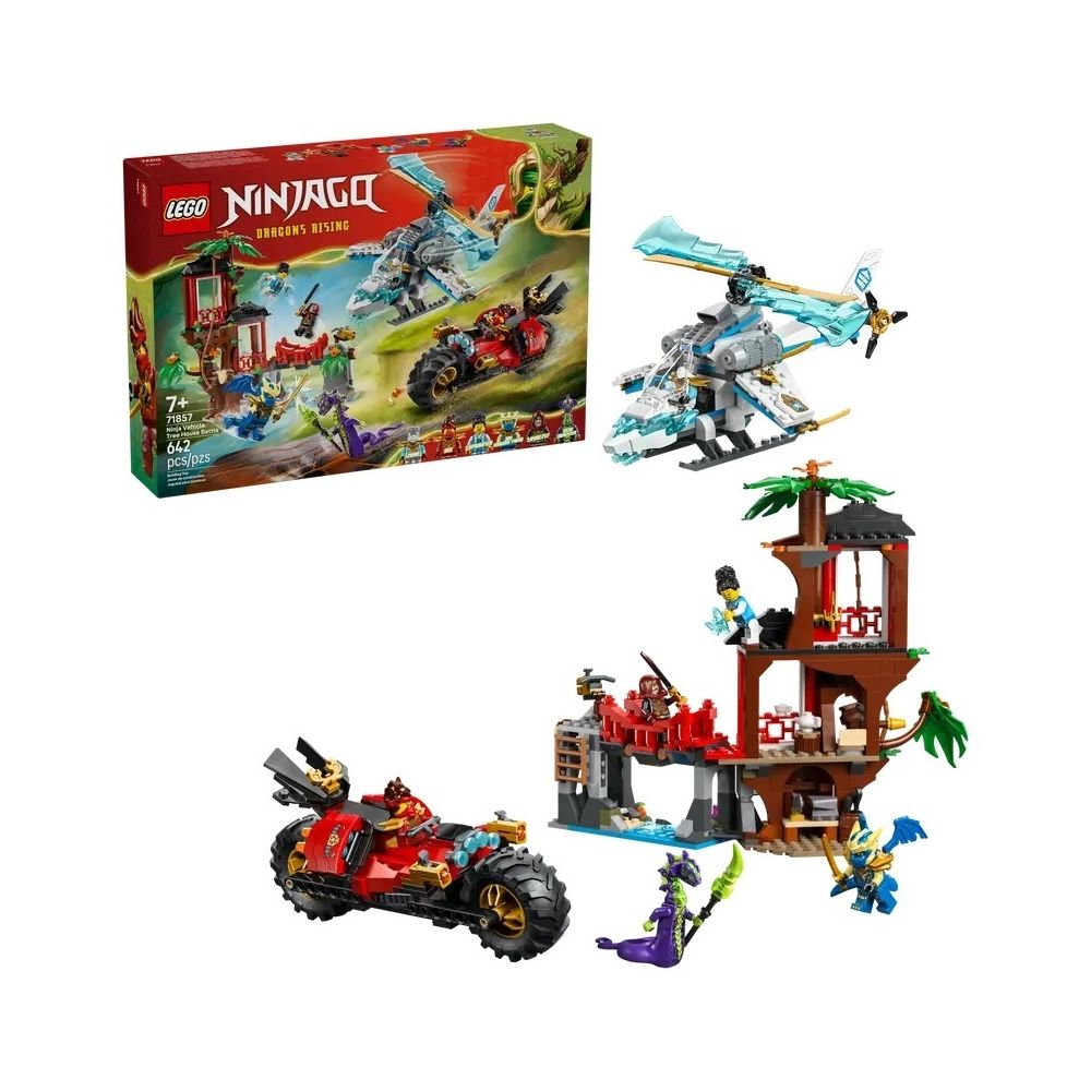 NINJAGO BITWA NINJA DOMEK NA D