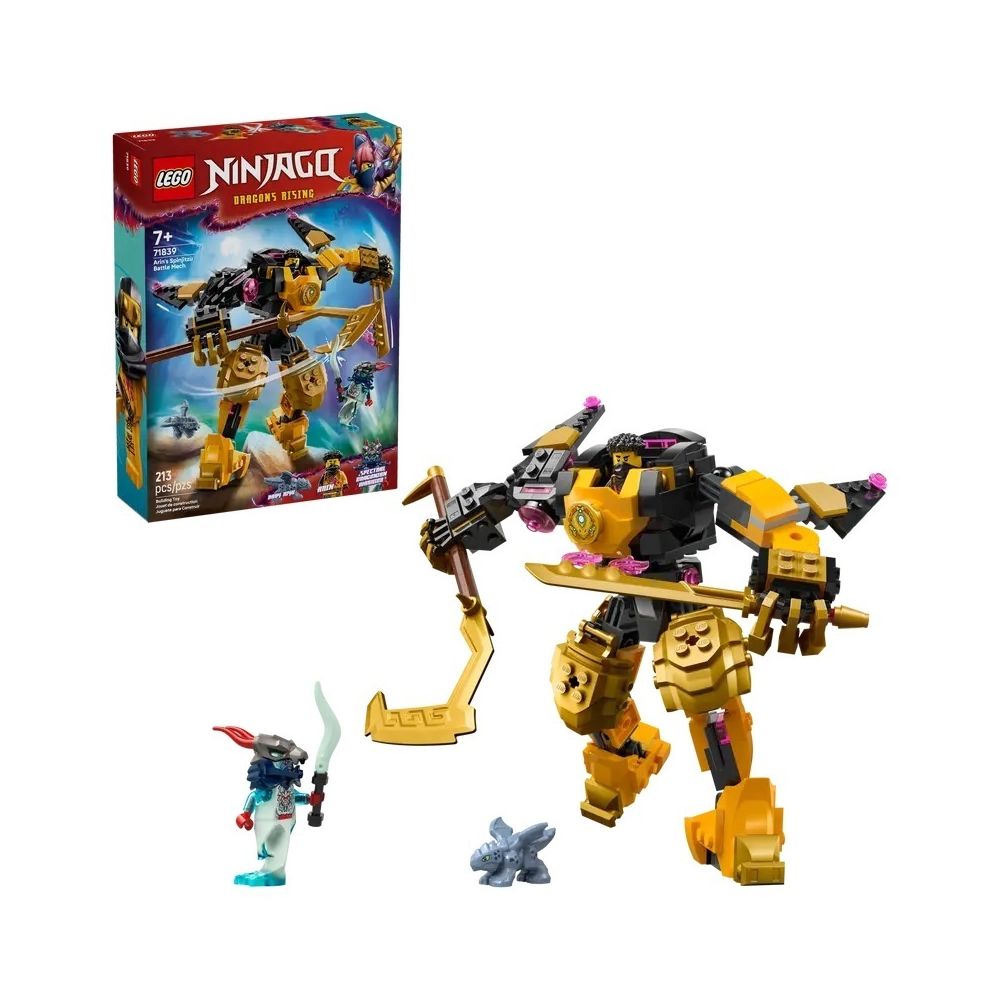 Konstruktorius LEGO NINJAGO Spinjitzu Battle Mech Arina (71839)-Žaislai, Konstruktoriai, Lego, statybiniai blokai-e-vaikas