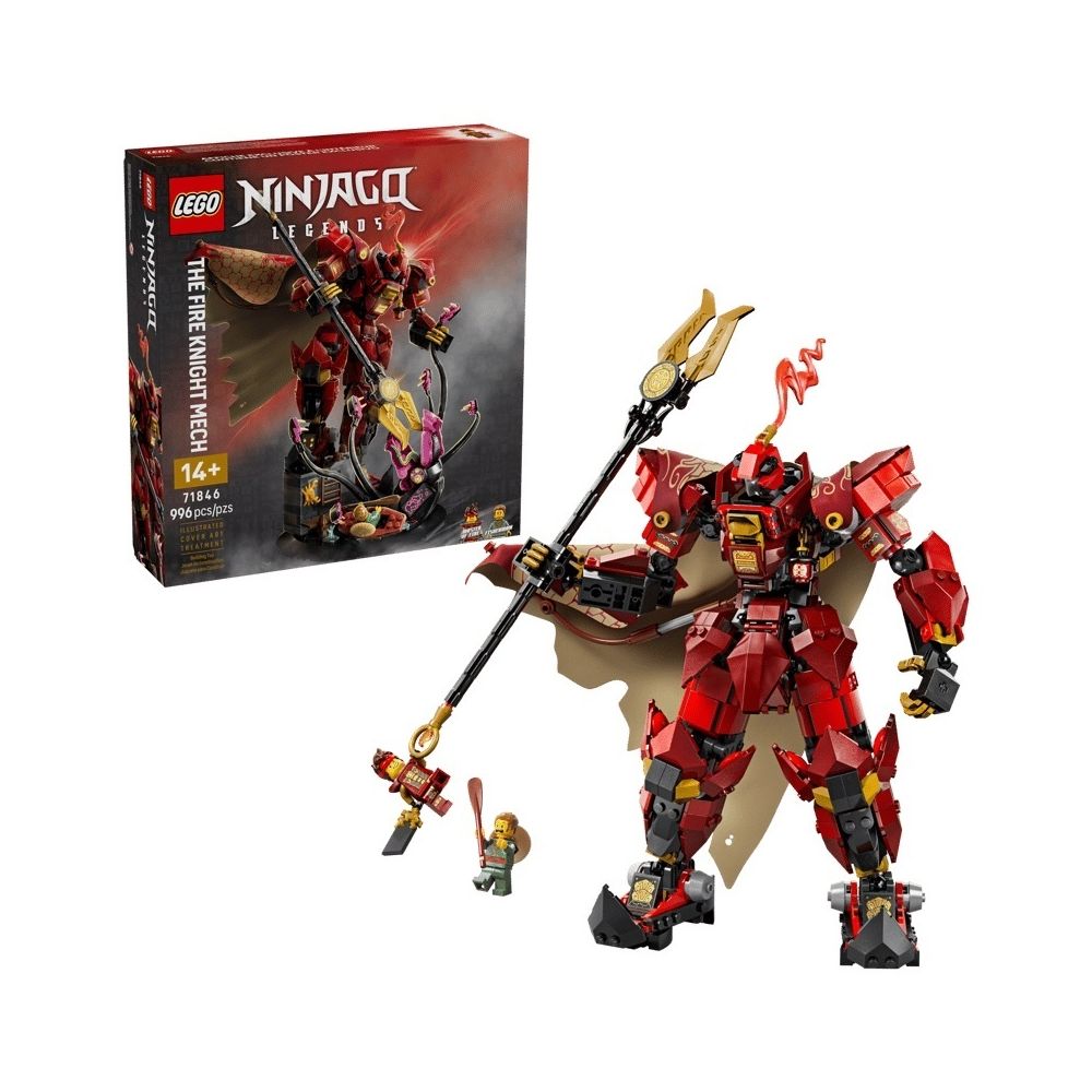 NINJAGO MECH OGNISTEGO RYCERZA