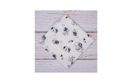 Bambukinis vystyklas ATK 30x35 cm 1 vnt-Priežiūrai, Vonios tekstilė, Vystyklai-e-vaikas