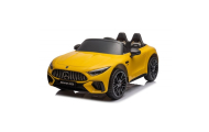 Transporto priemonė dk-sl63 mercedes sl63 yellow EUROBABY-Elektromobiliai vaikams, Mašinos-e-vaikas