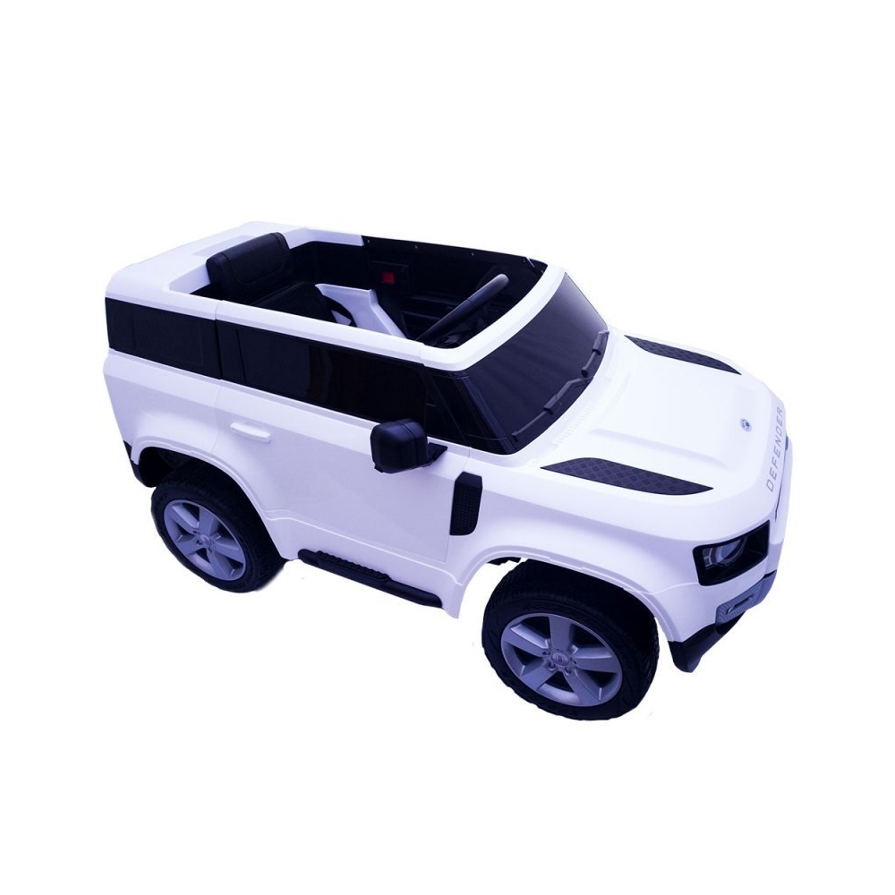 Transporto priemonė Land Rover Defender Whi EUROBABY-Elektromobiliai vaikams, Visureigiai-e-vaikas