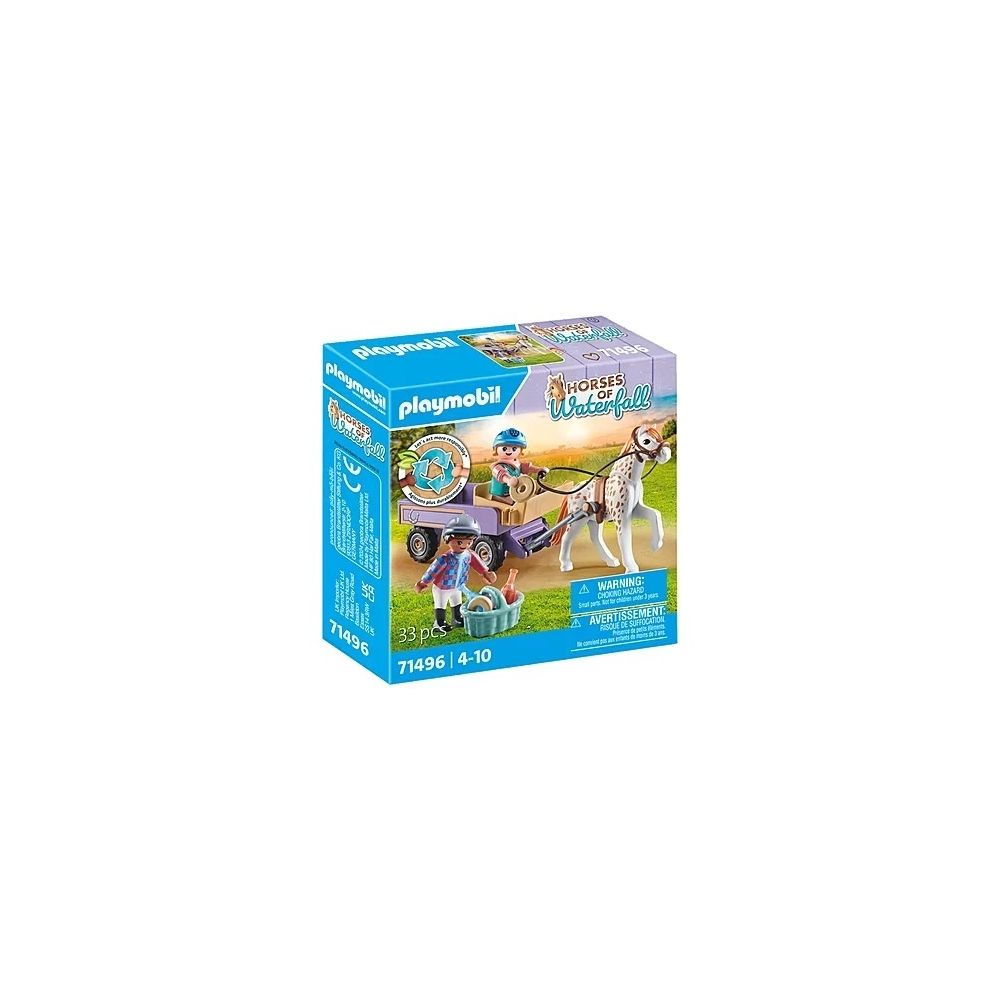 Konstruktorius Playmobil Horses of Waterfall - Pony Carriage 71496-Žaislai, Konstruktoriai, Lego, statybiniai blokai-e-vaikas