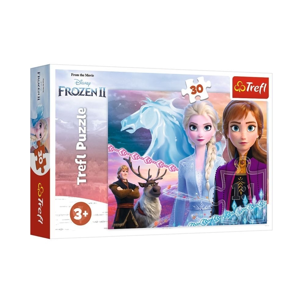 Dėlionė - 30 - Seserų drąsa - Disney Frozen 2 18253-Žaislai, Dėlionės, Dėlionės iki 500 detalių-e-vaikas