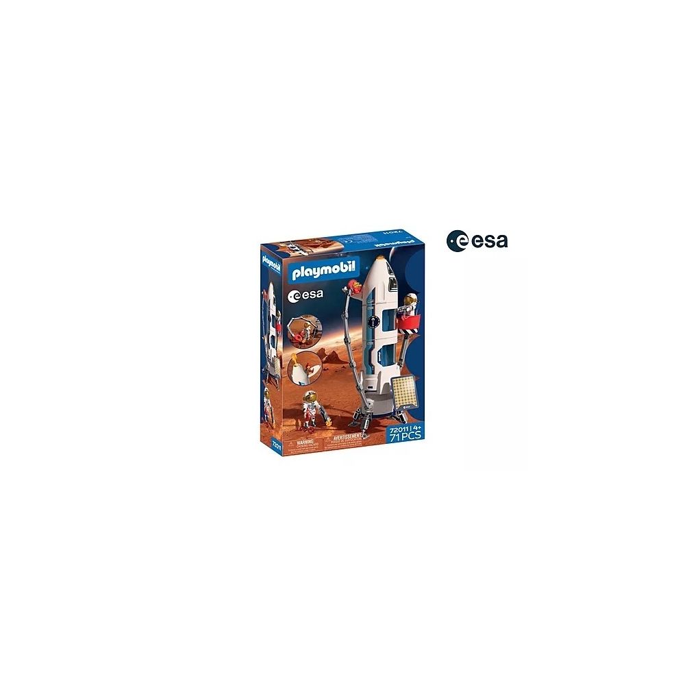 Konstruktorius Playmobil ESA: Mars Research Rocket (72011)-Žaislai, Konstruktoriai, Lego, statybiniai blokai-e-vaikas