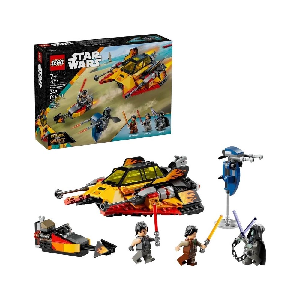 Konstruktorius Lego liepsnojančio sniego sraigtasparnis (75414)-Žaislai, Konstruktoriai, Lego, statybiniai blokai-e-vaikas