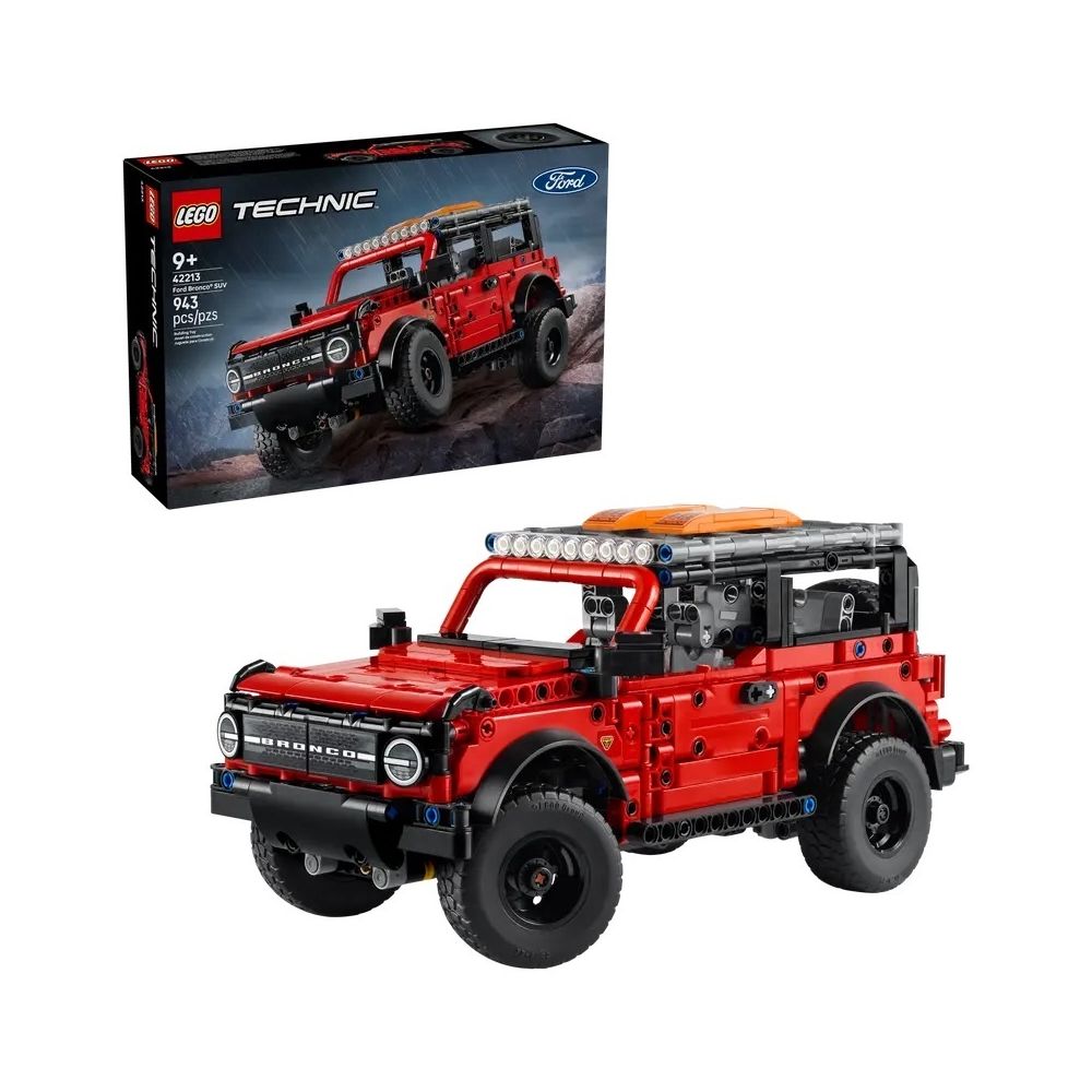 Konstruktorius Lego Technic visureigis Ford Bronco® (42213)-Žaislai, Konstruktoriai, Lego, statybiniai blokai-e-vaikas