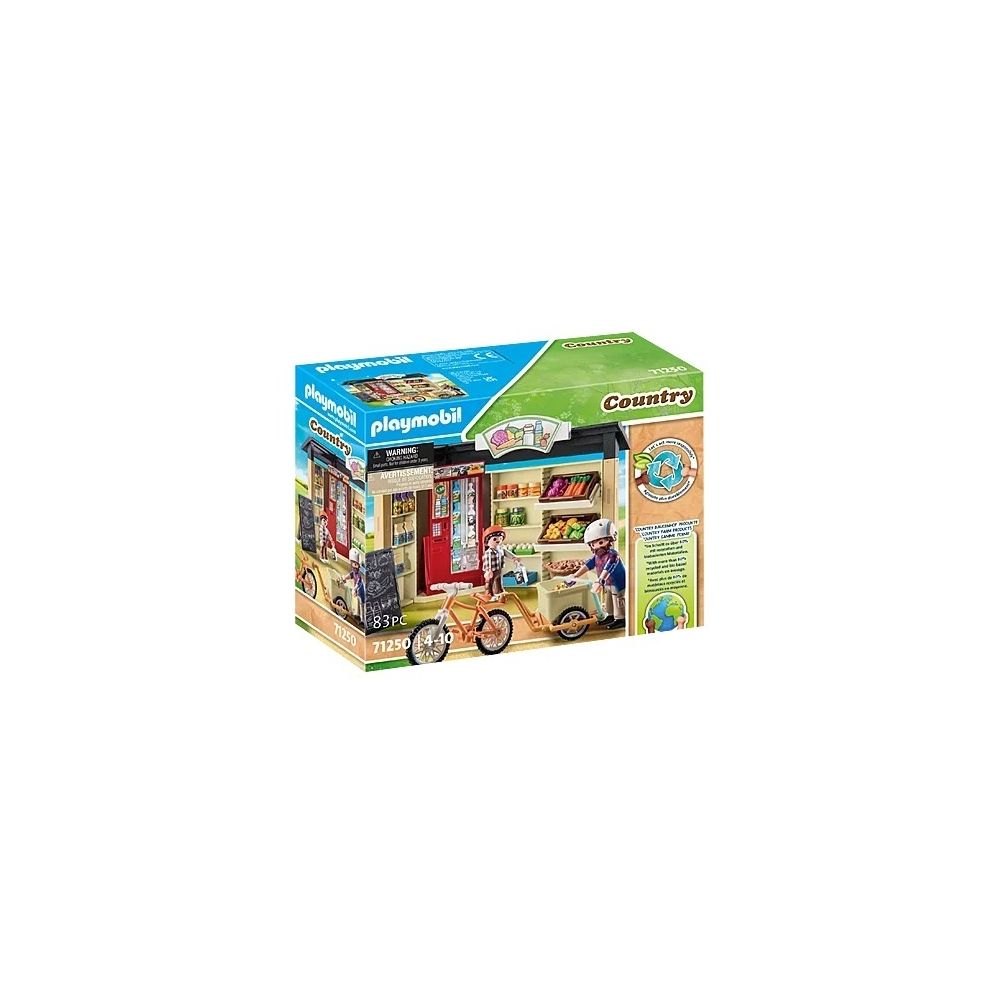 Konstruktorius Playmobil Country Farm Shop 71250-Žaislai, Konstruktoriai, Lego, statybiniai blokai-e-vaikas