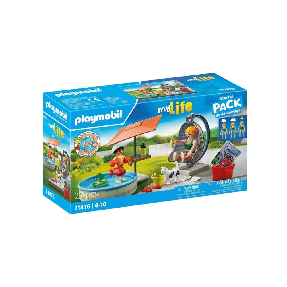 Konstruktorius Playmobil Splashing fun in the Garden 71476-Žaislai, Konstruktoriai, Lego, statybiniai blokai-e-vaikas
