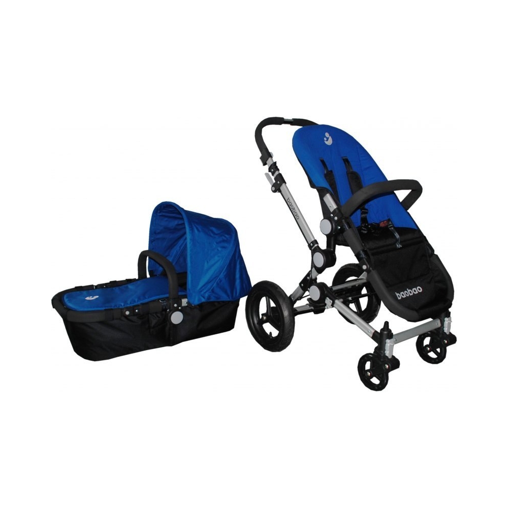 Universalus vežimėlis EUROBABY Premium Baobao STANDARD 2in1, mėlynas-Vaikiški vežimėliai, Universalūs vežimėliai-e-vaikas