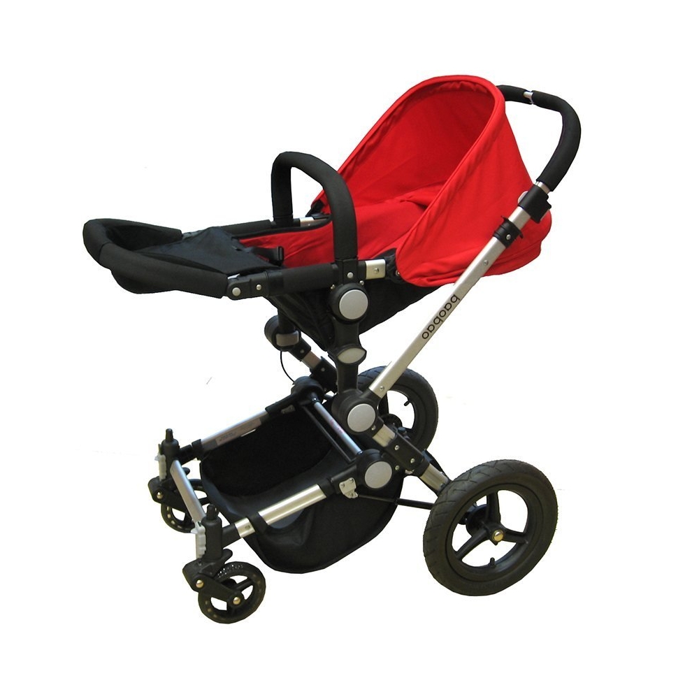 Universalus vežimėlis EUROBABY Premium Baobao STANDARD 2in1, raudonas-Vaikiški vežimėliai, Universalūs vežimėliai-e-vaikas