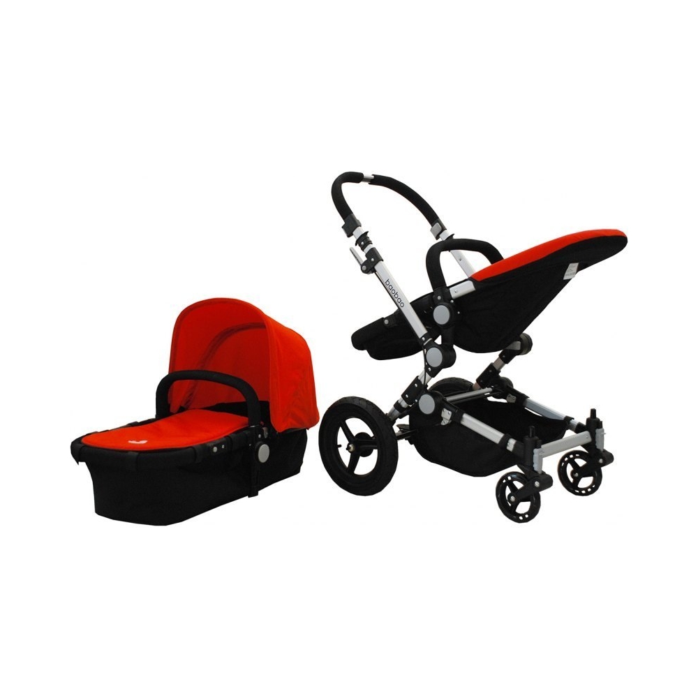 Universalus vežimėlis EUROBABY Premium Baobao STANDARD 2in1, raudonas-Vaikiški vežimėliai, Universalūs vežimėliai-e-vaikas