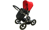 Universalus vežimėlis EUROBABY Premium Baobao STANDARD 2in1, raudonas-Vaikiški vežimėliai, Universalūs vežimėliai-e-vaikas