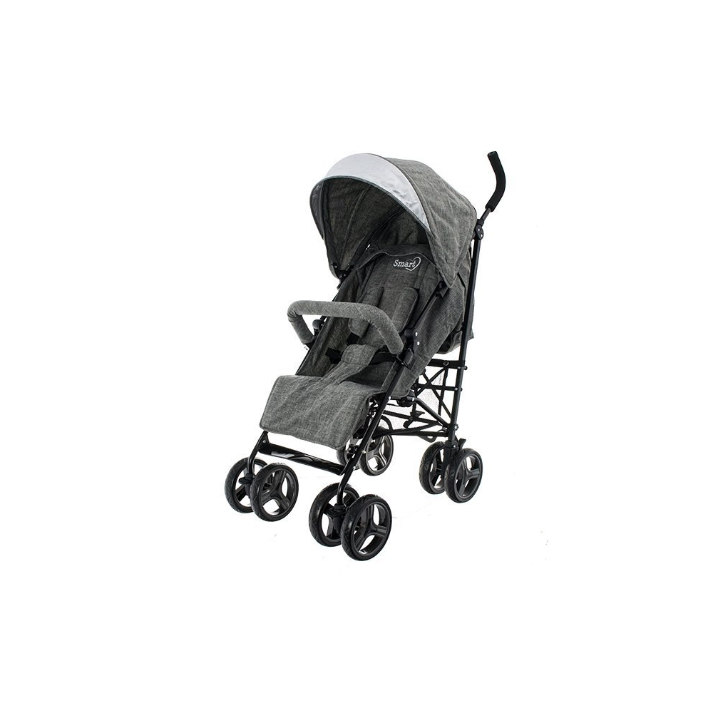 Vežimėlis-skėtukas EUROBABY Smart Pro, Grey-Vaikiški vežimėliai, Skėtukai-e-vaikas
