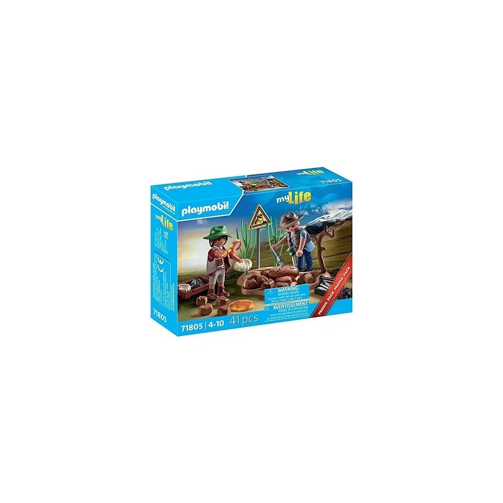 Konstruktorius Playmobil My Life Paleontology Dig 71805-Žaislai, Konstruktoriai, Lego, statybiniai blokai-e-vaikas