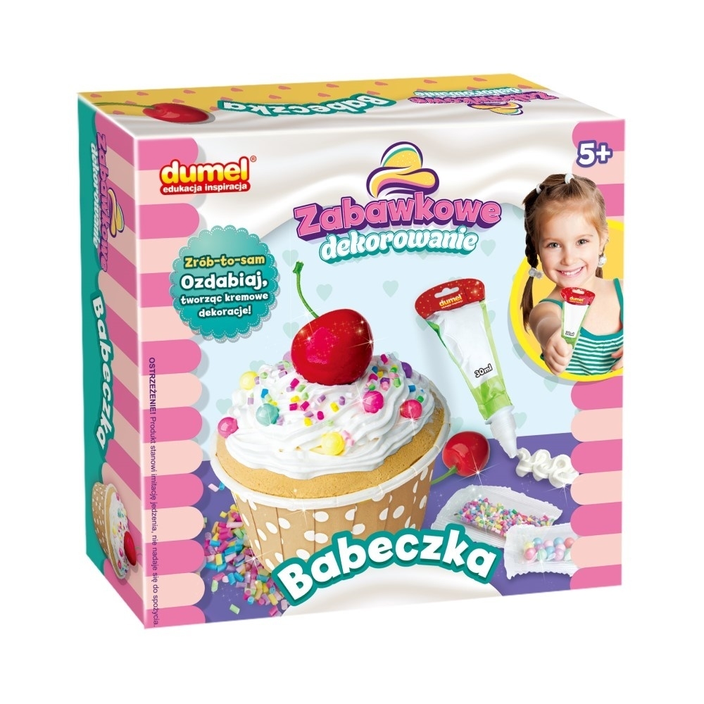 Kūrybinis rinkinys Dumel CUPCAKE-Žaislai, Kūrybiniai žaislai, Kūrybiniai rinkiniai-e-vaikas