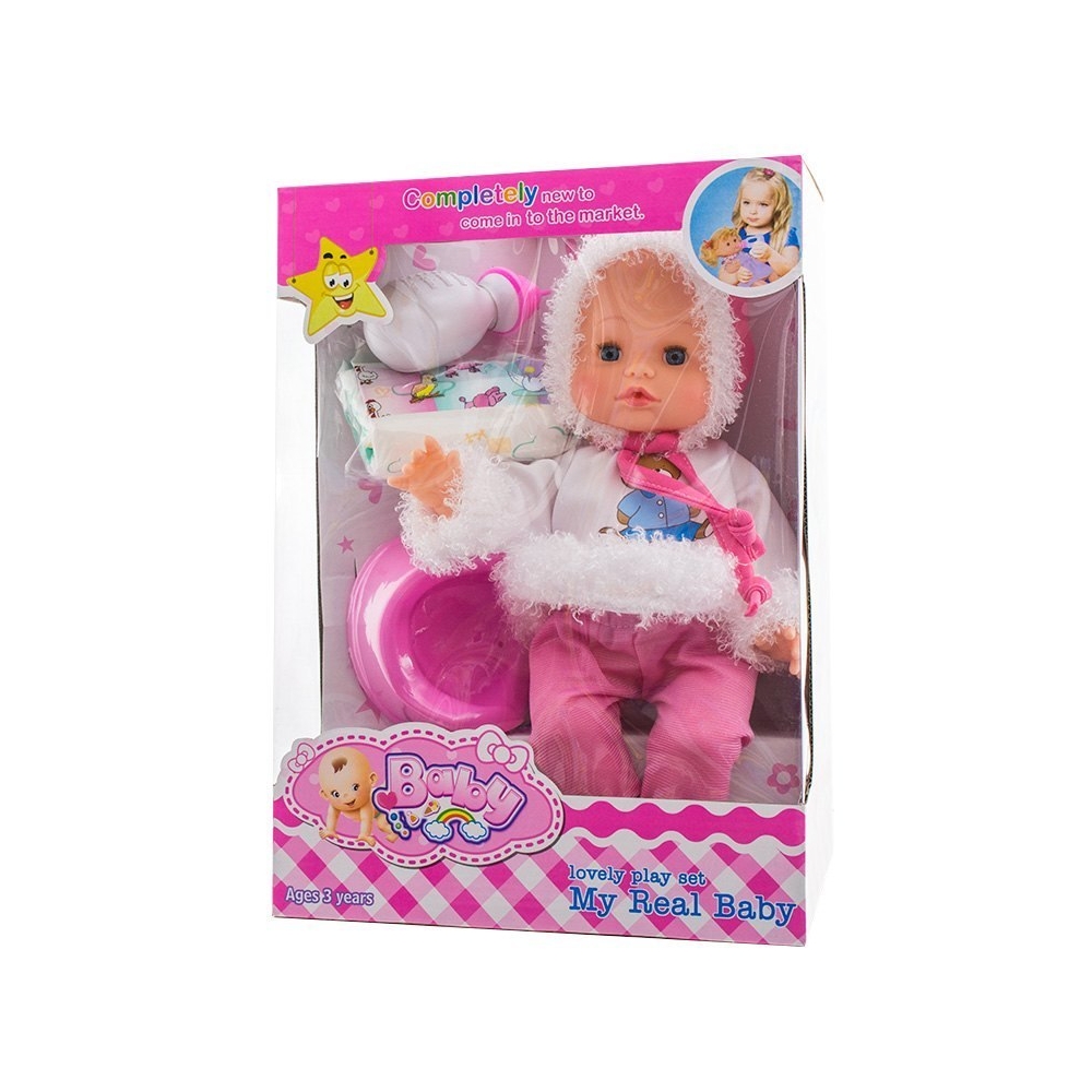 Lėlė 0024385 EUROBABY TOYS-Žaislai, Lėlės ir jų priedai, Lėlės-e-vaikas