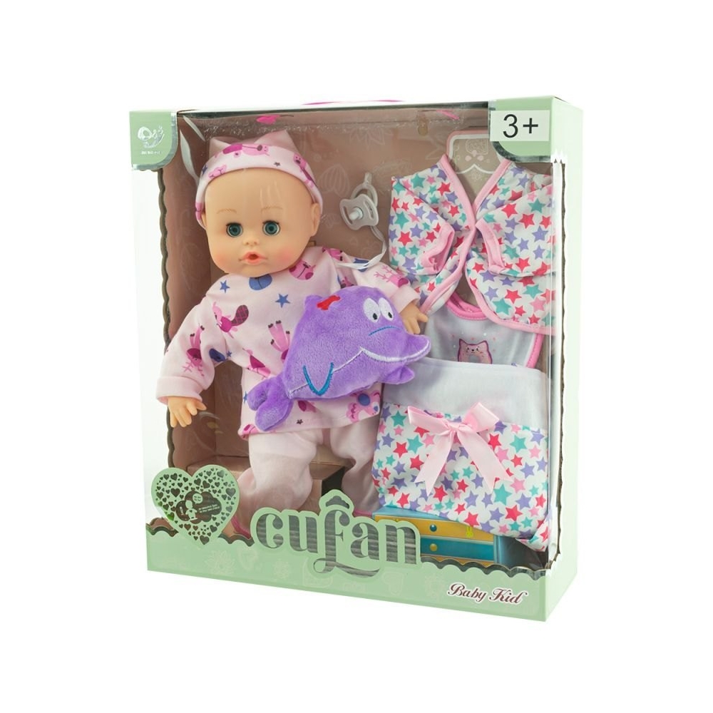 Lėlė 01799a EUROBABY TOYS-Žaislai, Lėlės ir jų priedai, Lėlės-e-vaikas
